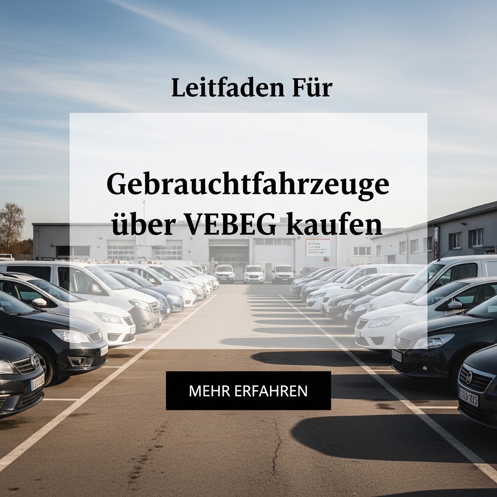 Gebrauchtfahrzeuge über VEBEG kaufen: Der komplette Leitfaden für Deutschland